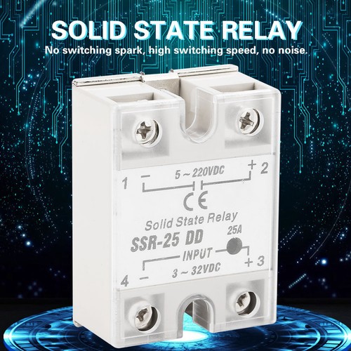 Ssr 25a 5 220vdc - dd, 5-220vdc